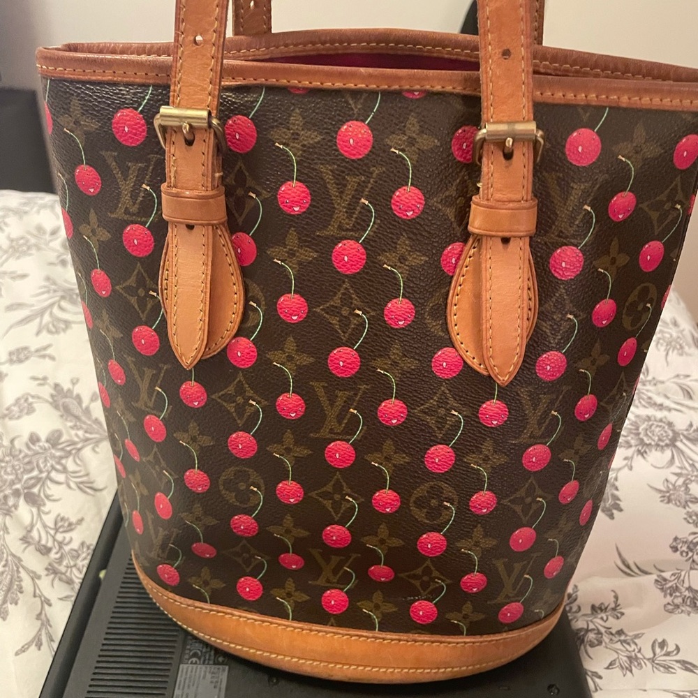 Louis Vuitton Cherry Bucket Bag 🍒